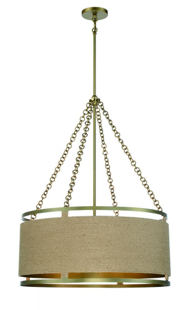 WINDWARD PASSAGE - 6 LIGHT PENDANT