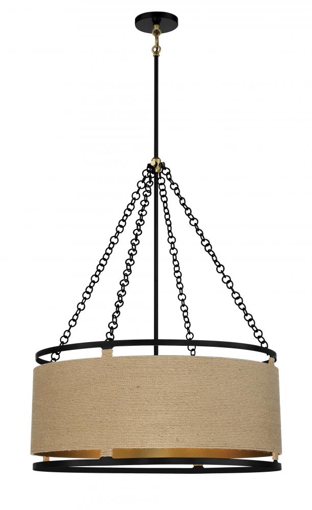 WINDWARD PASSAGE - 6 LIGHT PENDANT