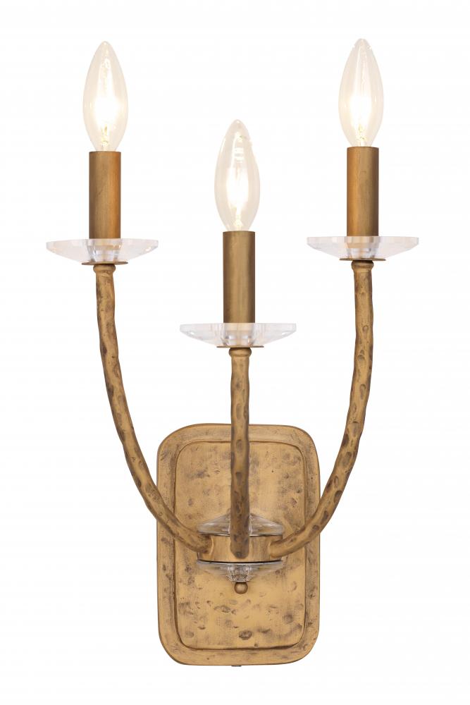 ATELLA - 3 LIGHTS WALL SCONCE