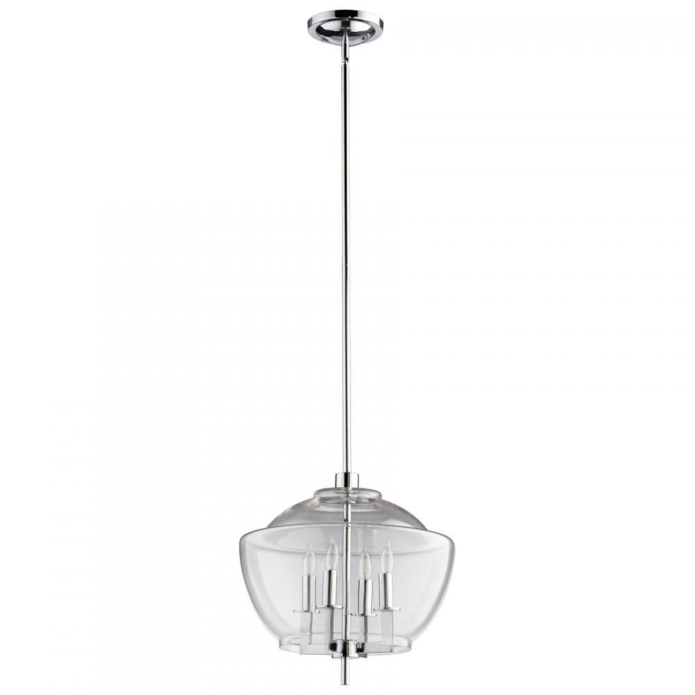 Empoli Pendant 4-Light Chrome