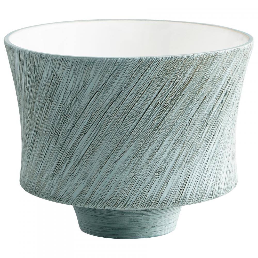Selena Slab Planter Oyster Blue - Small