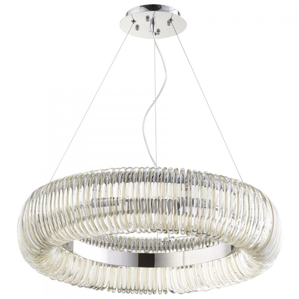 Beaming Around Pendant Chrome - Medium