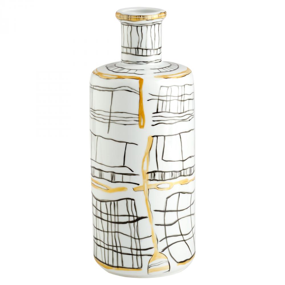 Lindus Vase Black & White - Small