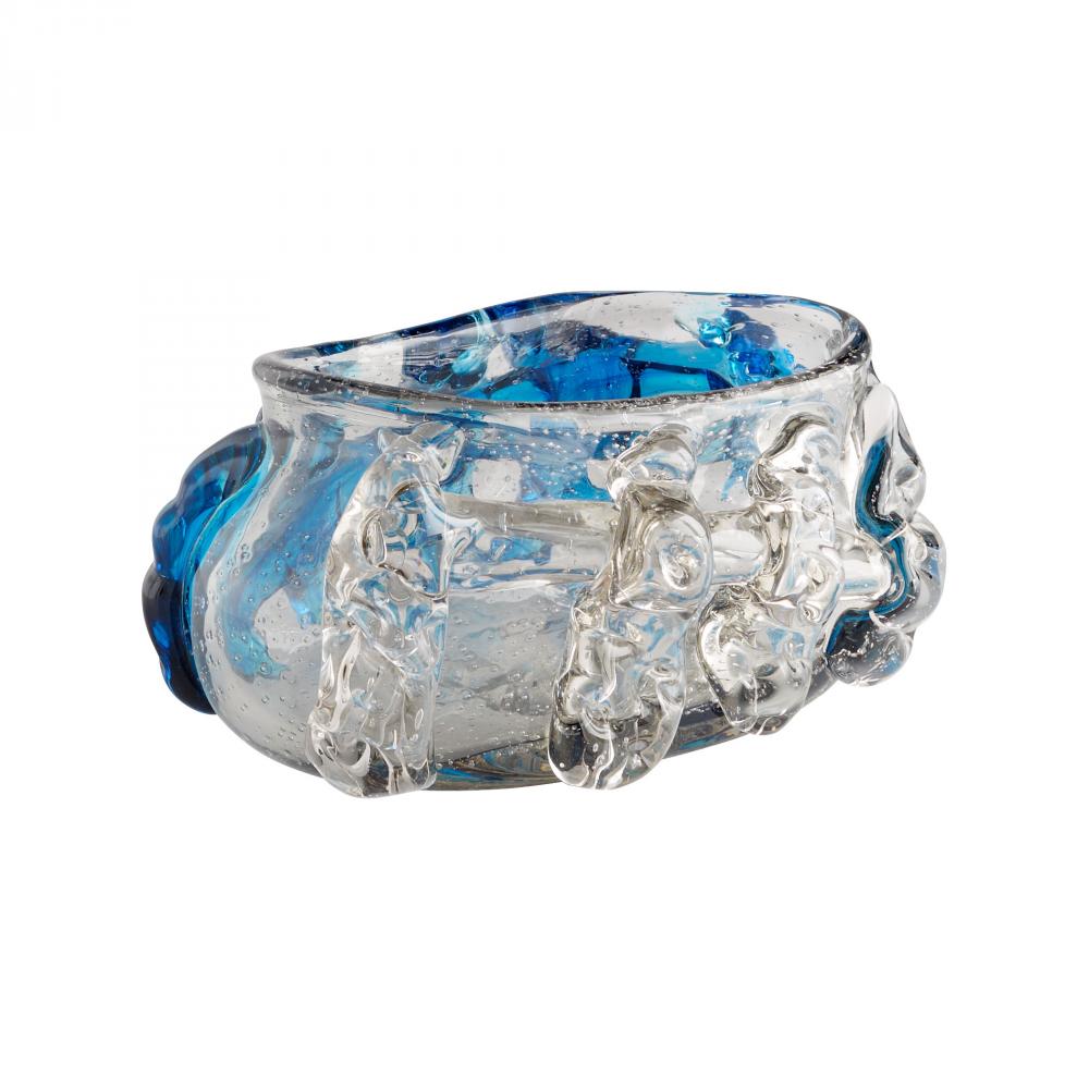 Arethusa Bowl Clear Cobalt