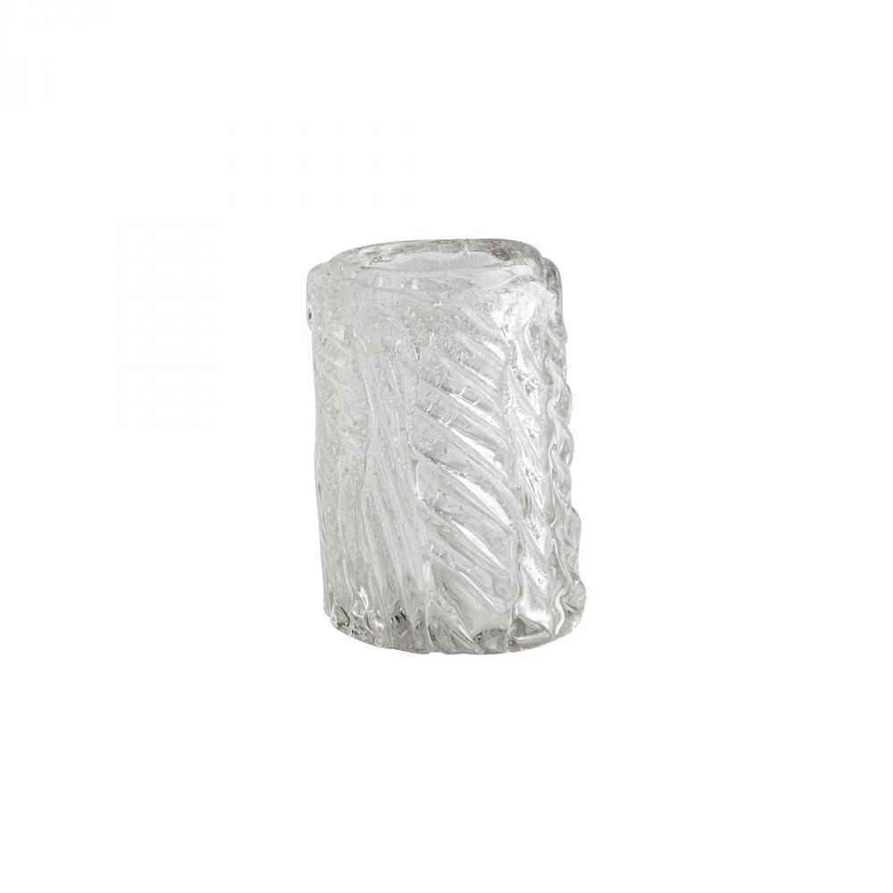 Clearly Thorough Vase Clear - Small