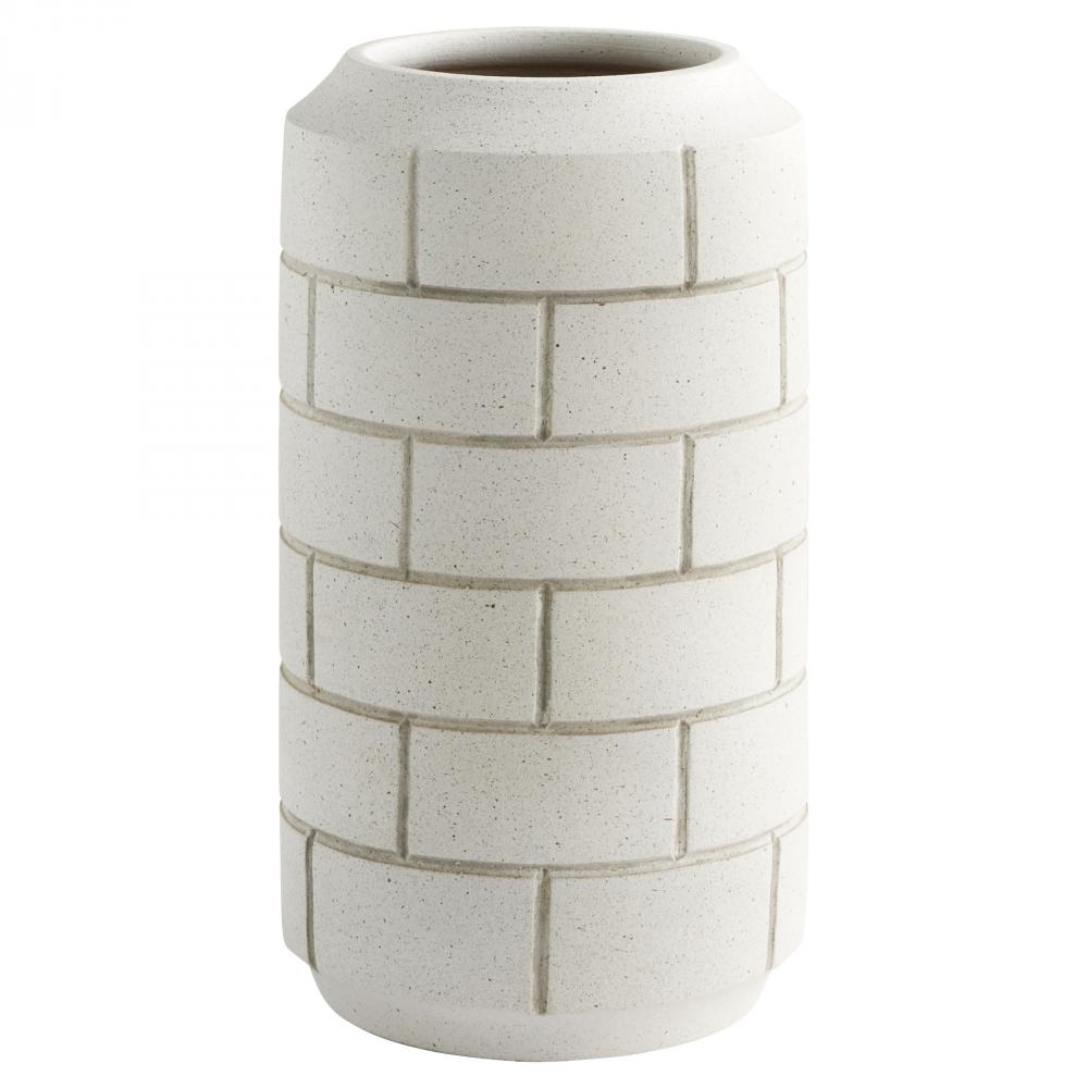 Mason Vase Designed by J Kent Martin Off-White Speckled - Small
