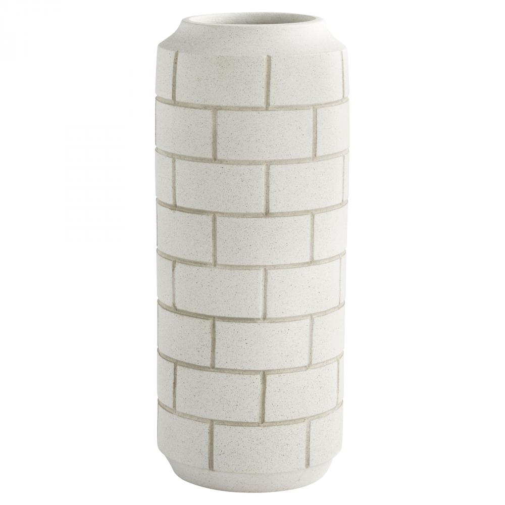 Mason Vase Designed by J Kent Martin Off-White Speckled - Large