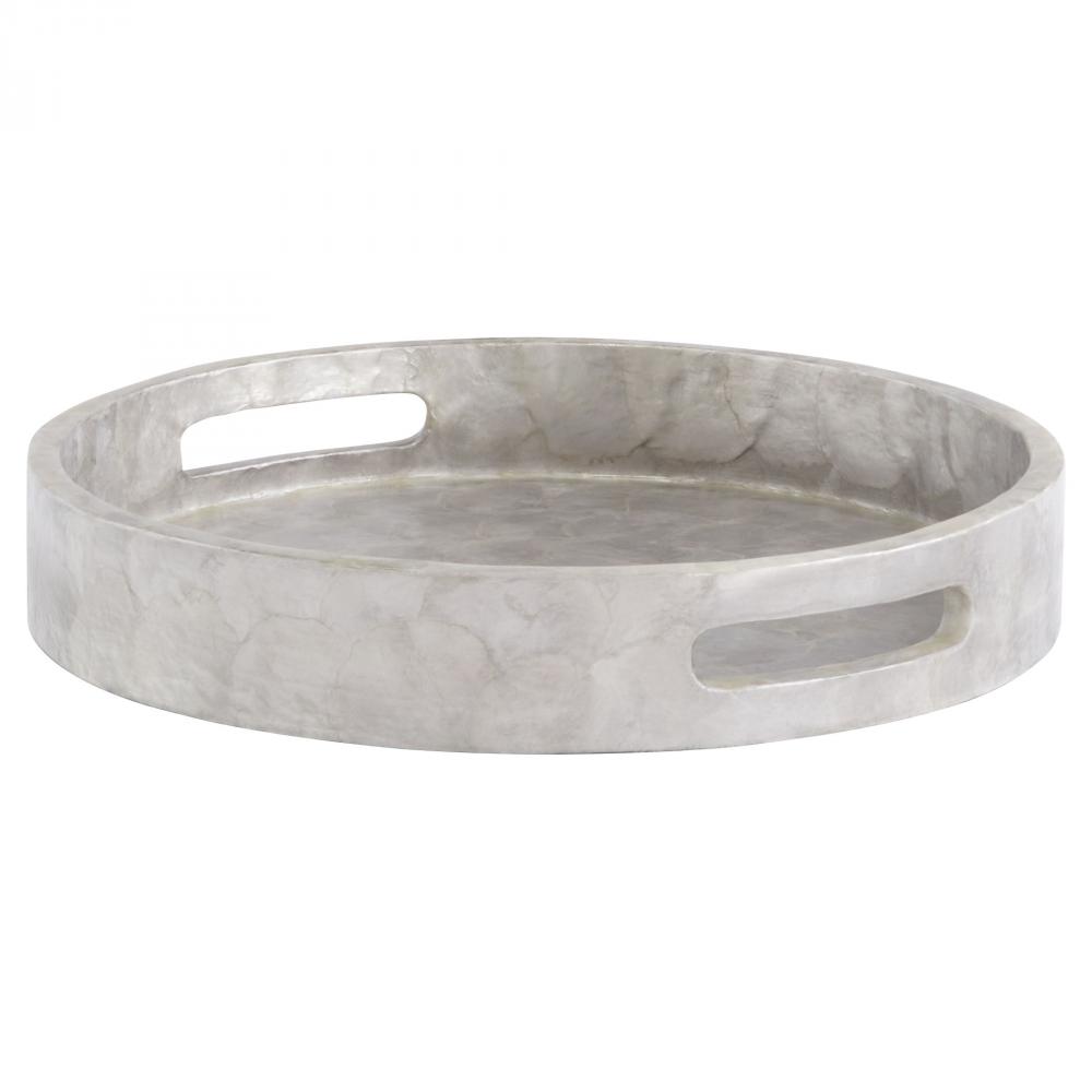 Triton Round Tray Designed by J Kent Martin Smoke - Small