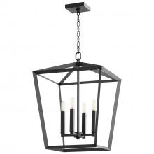 Cyan Designs 10375 - Hyperion Chandelier - 4-Light Black - Large