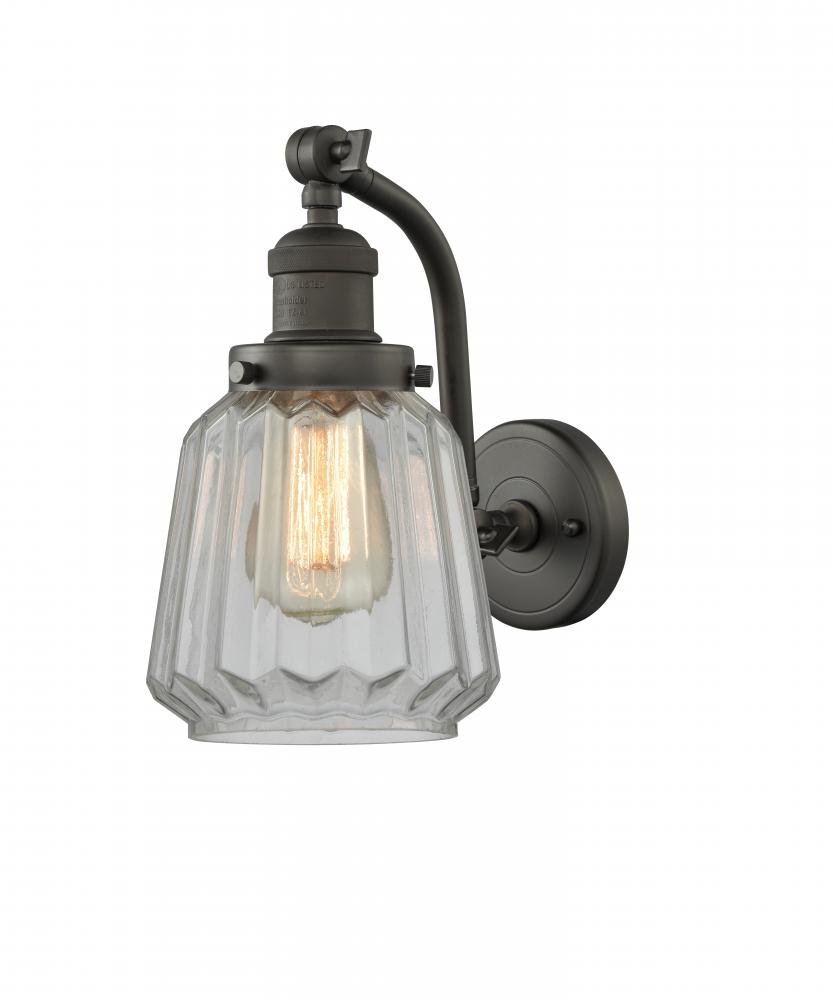 Chatham - 1 Light - 7 inch - Oil Rubbed Bronze - Adjustable Sconce