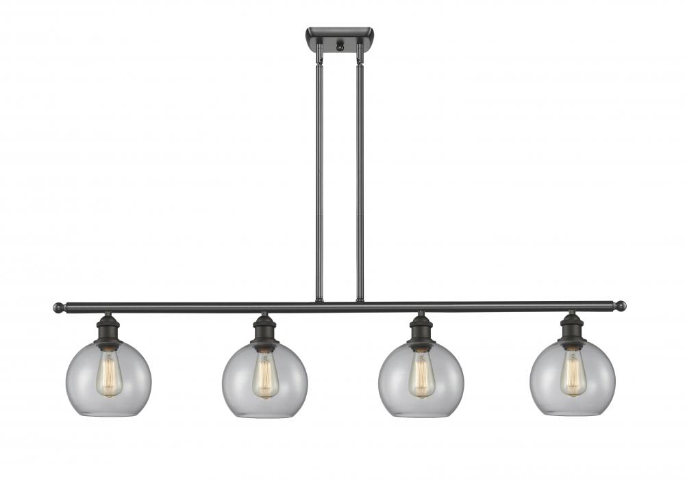 Athens - 4 Light - 48 inch - Oil Rubbed Bronze - Cord hung - Island Light