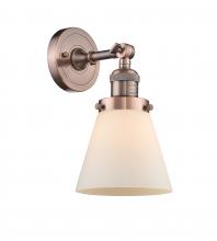 Innovations Lighting 203-AC-G61 - Cone - 1 Light - 6 inch - Antique Copper - Adjustable Sconce