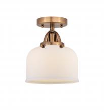 Innovations Lighting 288-1C-AC-G71-LED - Bell - 1 Light - 8 inch - Antique Copper - Semi-Flush Mount