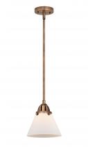 Innovations Lighting 288-1S-AC-G41 - Cone - 1 Light - 8 inch - Antique Copper - Cord hung - Mini Pendant