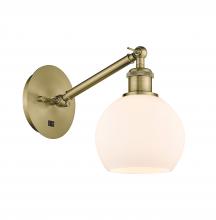 Innovations Lighting 317-1W-AB-G121-6 - Athens - 1 Light - 6 inch - Antique Brass - Adjustable Sconce
