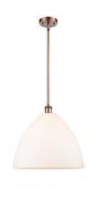 Innovations Lighting 516-1S-AC-GBD-161 - Bristol - 1 Light - 16 inch - Antique Copper - Pendant