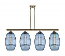 Innovations Lighting 516-4I-AB-G557-10BL - Vaz - 4 Light - 48 inch - Antique Brass - Cord hung - Island Light