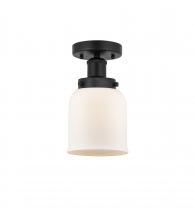 Innovations Lighting 616-1F-BK-G51 - Bell - 1 Light - 5 inch - Matte Black - Semi-Flush Mount