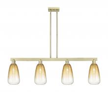 Innovations Lighting 716-4I-AB-G480-6AM - Brookhaven Almond - 4 Light - 48 inch - Antique Brass - Cord hung - Island Light