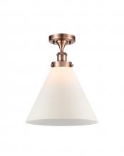 Innovations Lighting 916-1C-AC-G41-L - Cone - 1 Light - 12 inch - Antique Copper - Semi-Flush Mount