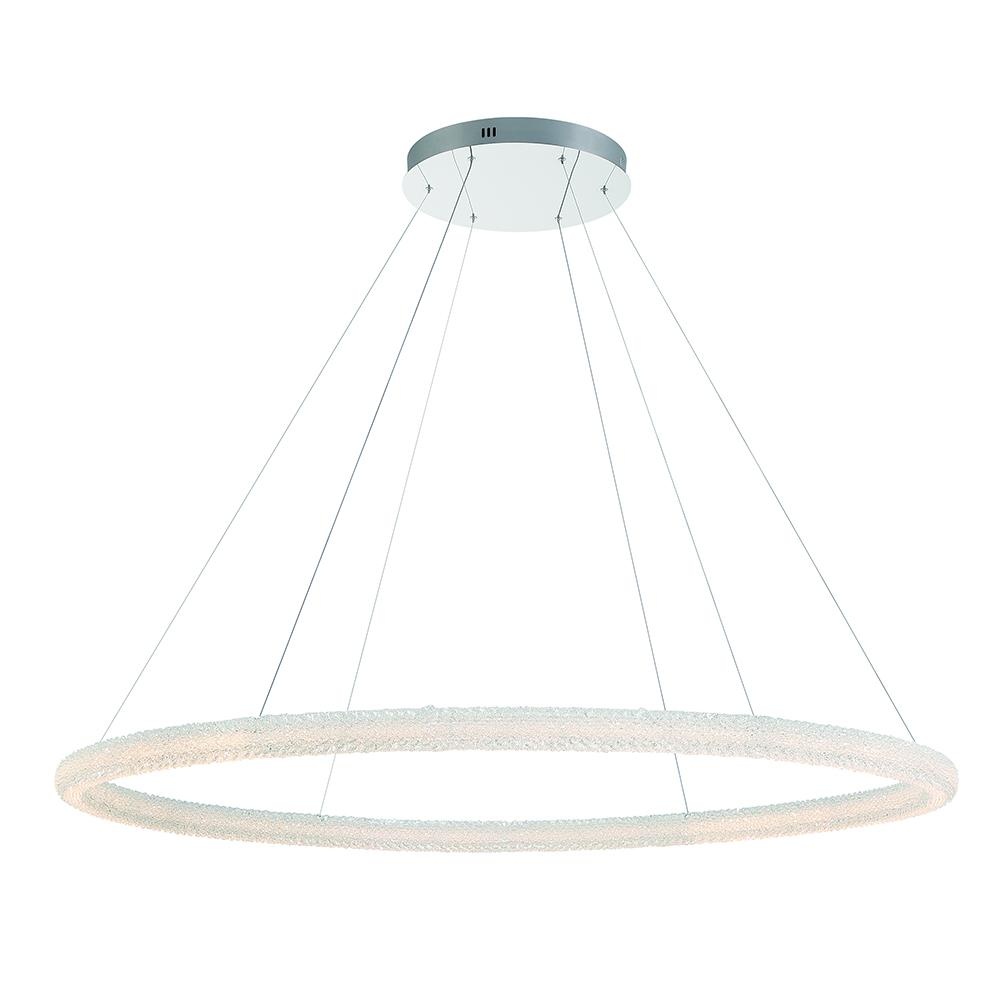 SASSI,60IN RING CHANDELIER,CHR