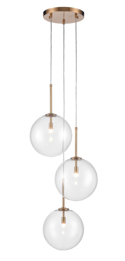 Delilah 3 Light Multi Port Pendant