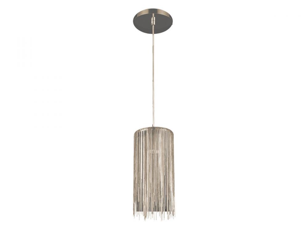 Fountain Ave. Gold Jewelry Round Hanging Pendant