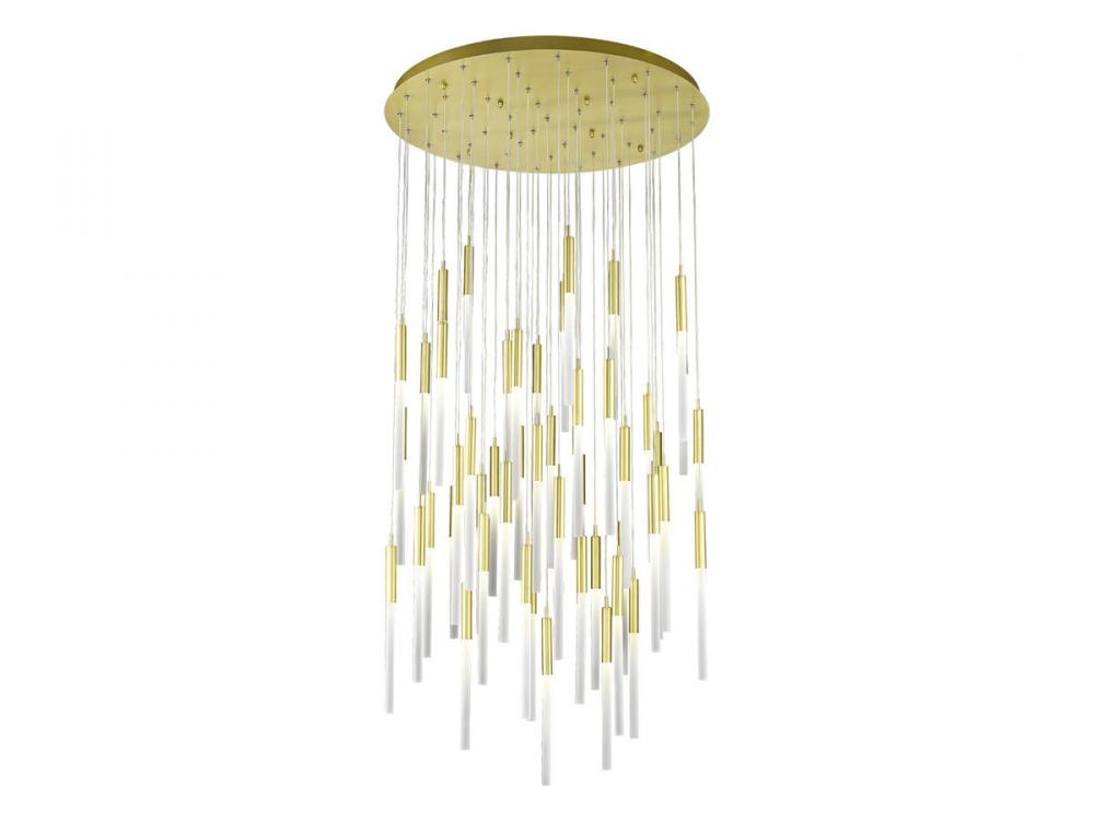 Main Street Collection 51 Light Frosted Glass Multi Port Pendants