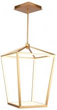 Avenue Lighting HF9401-GLD - Park Ave. Led Large Cage Pendant