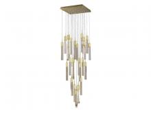 Avenue Lighting HF1903-41-GL-BB - The Original Glacier Collection 41 Light Bubbled Crystal Multi Port Pendant
