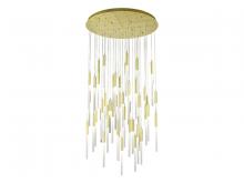 Avenue Lighting HF2051-FR-BB - Main Street Collection 51 Light Frosted Glass Multi Port Pendants