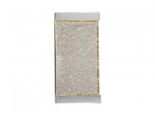 Avenue Lighting HF3015-PN - The Original Glacier Avenue Bubbled Crystal Wall Sconce