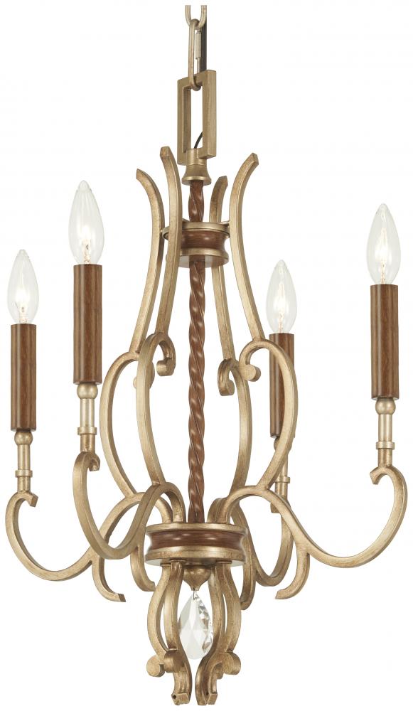 MAGNOLIA MANOR - 4 LIGHT CHANDELIER