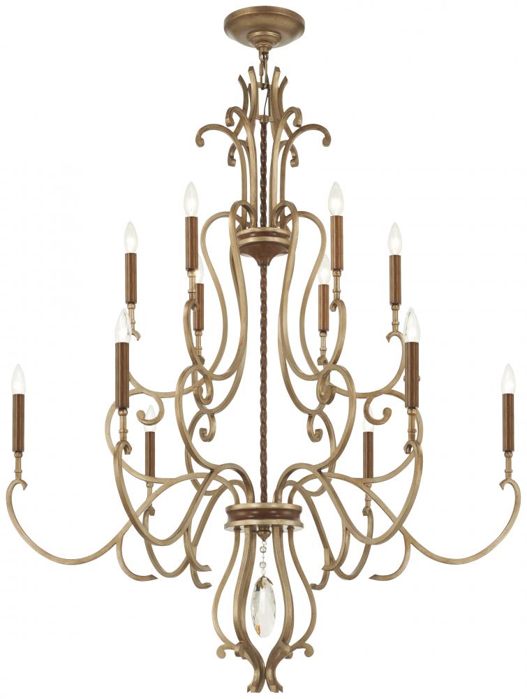 MAGNOLIA MANOR - 12 LIGHT CHANDELIER