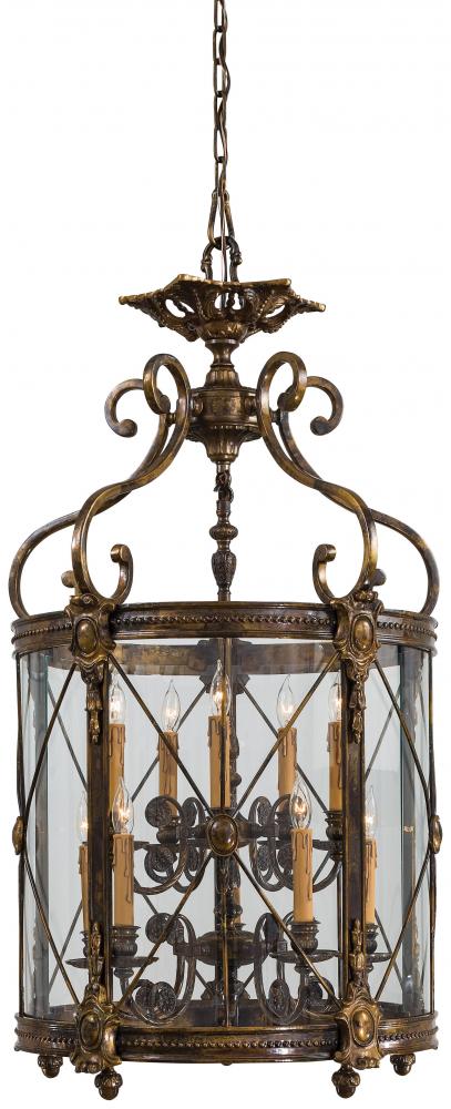 10 LIGHT FOYER PENDANT