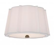 Hudson Valley 4817-AGB - 2 LIGHT SEMI FLUSH