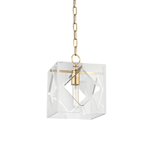 Hudson Valley 5909-AGB - Travis Lantern