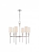 Hudson Valley 8516-PN - 6 LIGHT CHANDELIER