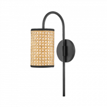 Mitzi by Hudson Valley Lighting H520101-SBK - Dolores Wall Sconce