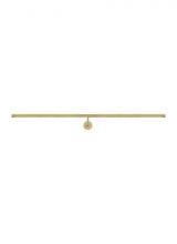Visual Comfort & Co. Modern Collection 700PLUF30NB-LED930 - Modern Plural Faceted dimmable LED 30 Picture Light in a Natural Brass/Gold Colored finish