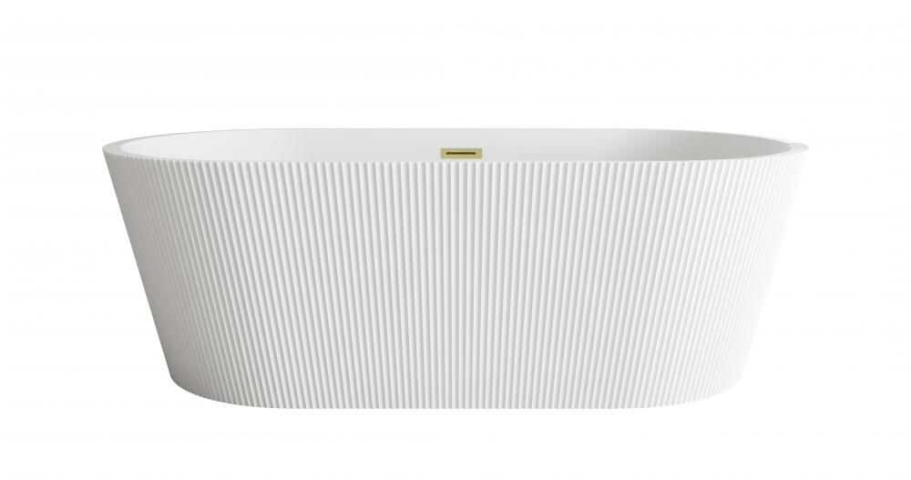 Bathtub 66.9 x 29.5 x 22.8 Glossy White