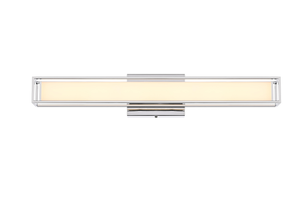 Aden 24 inch LED Wall Sconce in Chrome