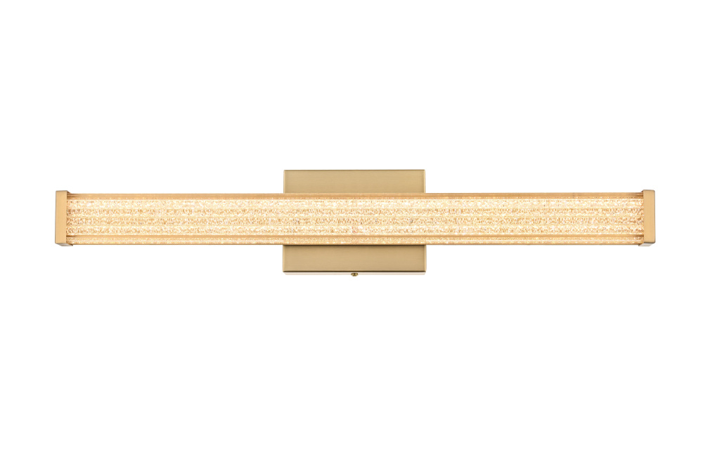 Jaxx 24 inch LED Wall Sconce in Satin Gold