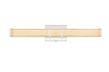 Elegant LD302W24C - Ivaan 24 inch LED Wall Sconce in Chrome