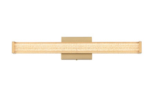 Elegant LD303W24SG - Jaxx 24 inch LED Wall Sconce in Satin Gold