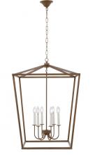 Elegant LD6008D24G - Maddox 6 light Vintage Gold pendant