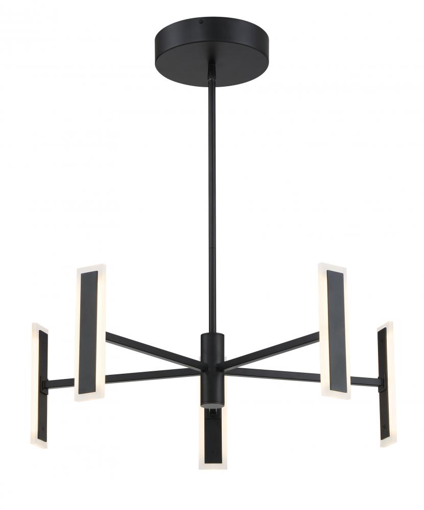 EDGE - 5 LIGHT CHANDELIER
