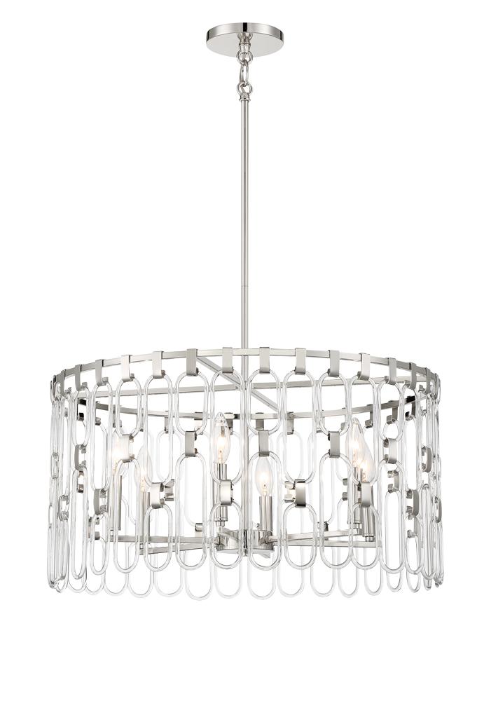 CHARMING - 6 LIGHT PENDANT