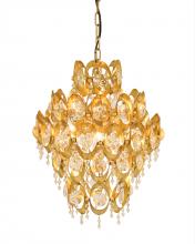 Light Citizen ZOLA-G - Zola 4-Light Gold Crystal Pendant