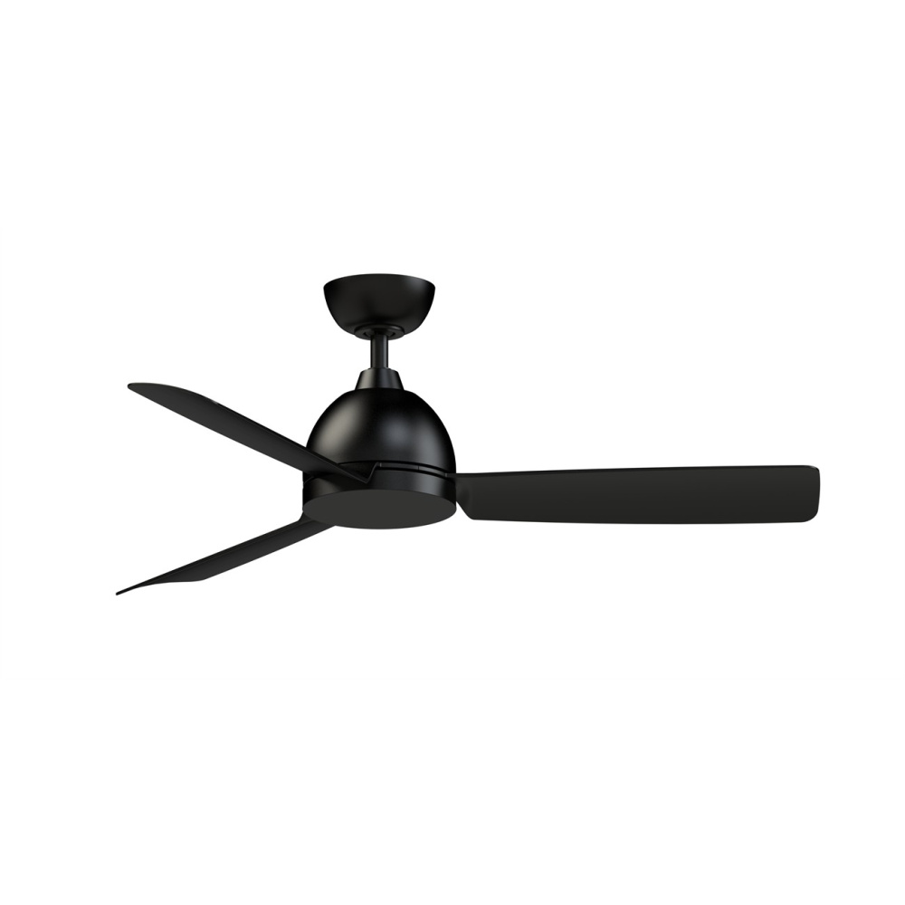 Starboard NL 52 inch Indoor/Outdoor Marine Grade Ceiling Fan - Black with Black blades